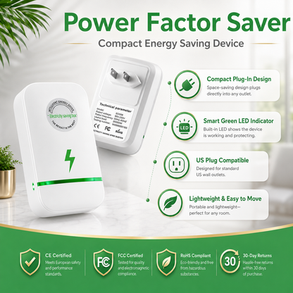⚡ Power Factor Saver – Cut bills & protect devices