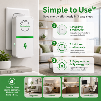 ⚡ Power Factor Saver – Cut bills & protect devices