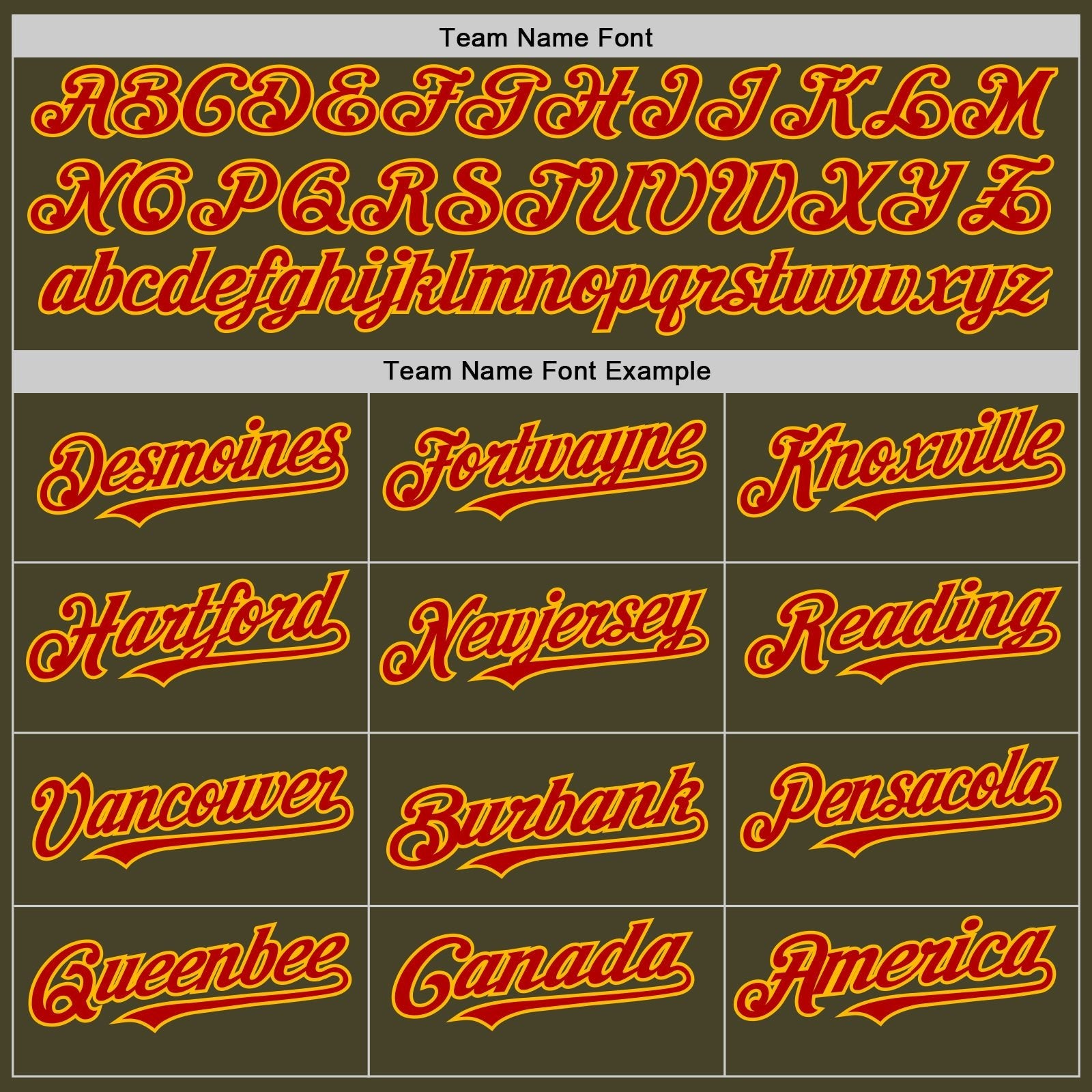 Olive Red Gold Line Salute To Service Custom Name Baseball Jerseys For Men & Women